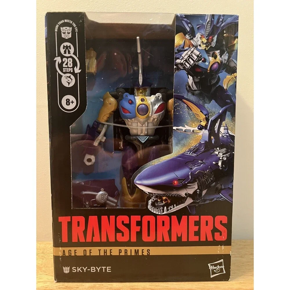 Transformers Age of the Primes SKY‑BYTE Voyager Class Figure New Sealed